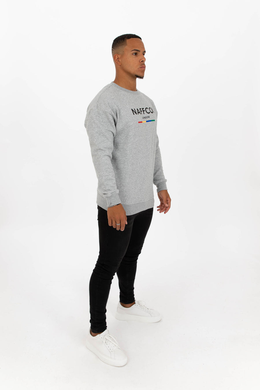 London Sweater - Grey & Black